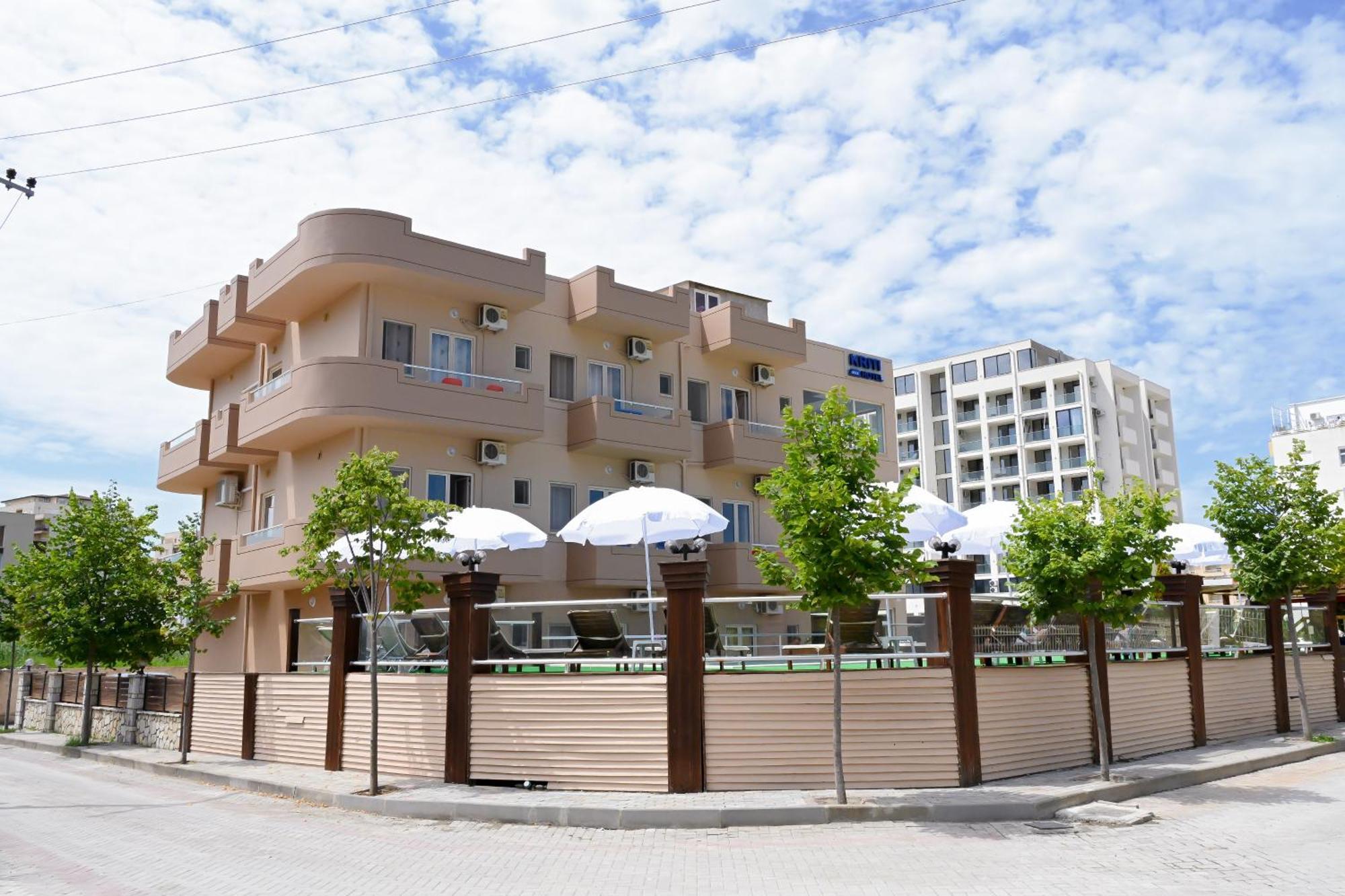 Hotel Kriti Max , Shengjin Shëngjin Exteriör bild